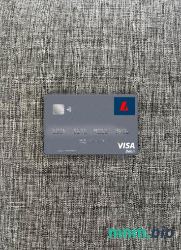 Iceland Landsbankinn visa obciążyć card wygląd fotograficzny skan PSD + zdjęcie